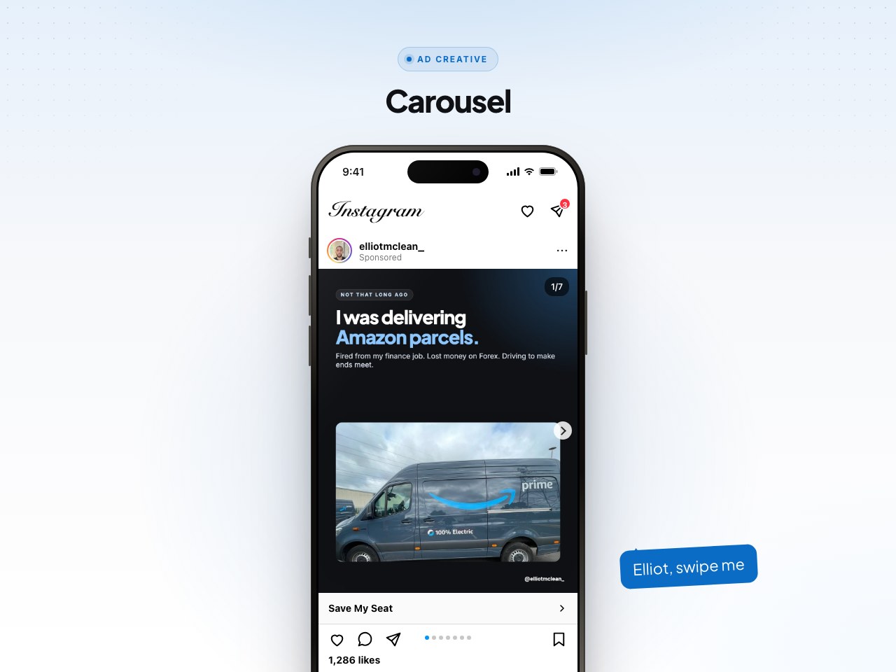 Carousel preview